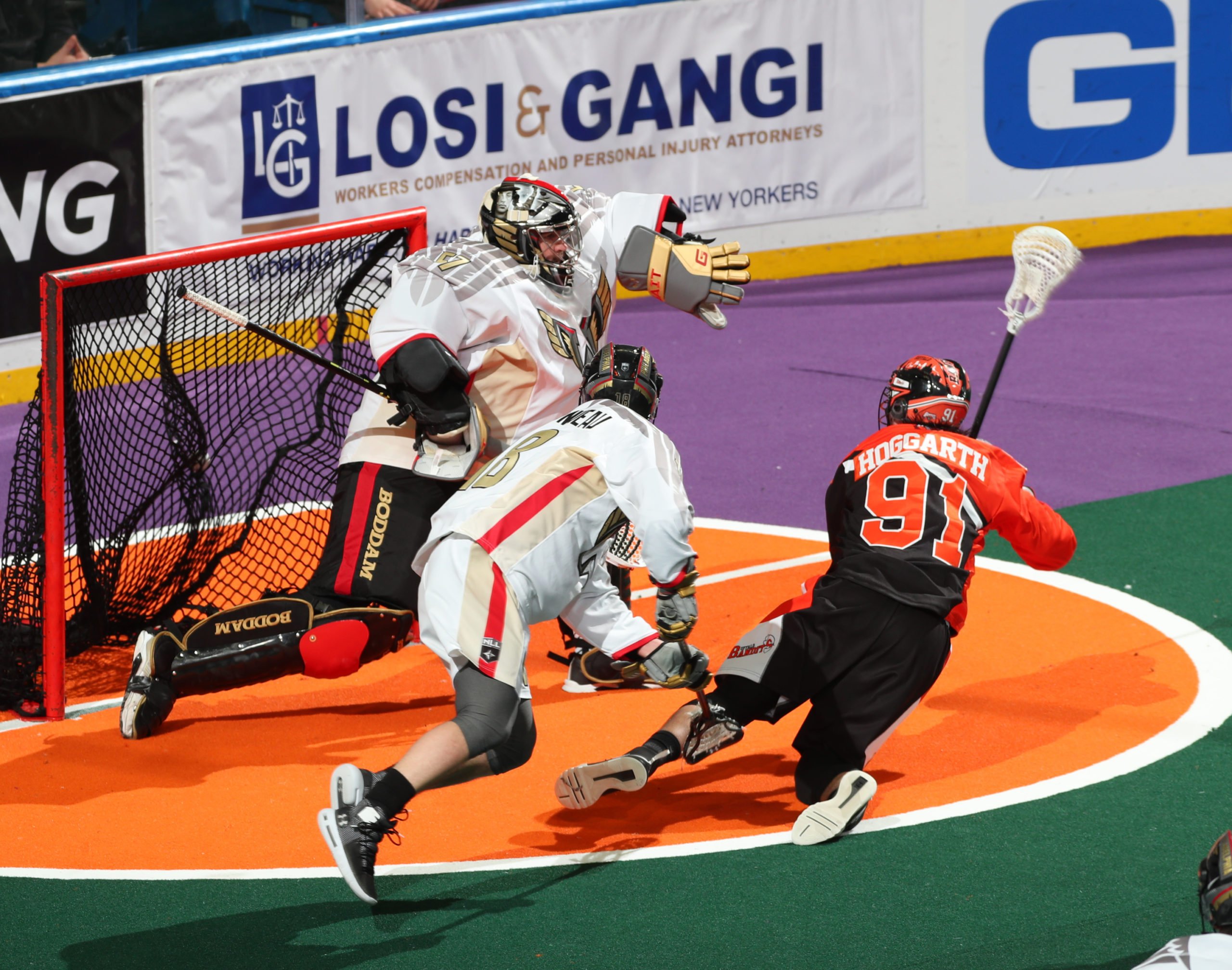 RECAP: Late Surge Pulls Bandits Ahead Of Wings For 3rd Straight Win - NLL