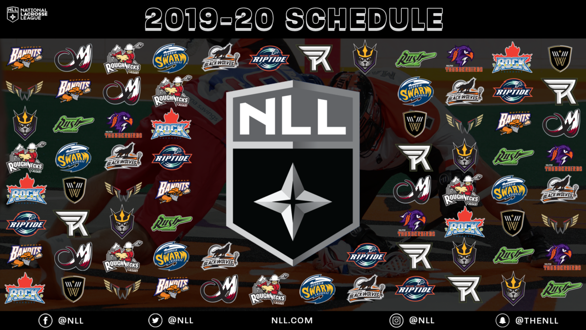 National Lacrosse League Championship Sets Whirlwind Seven-Week Playoff  Schedule Outline - NLL