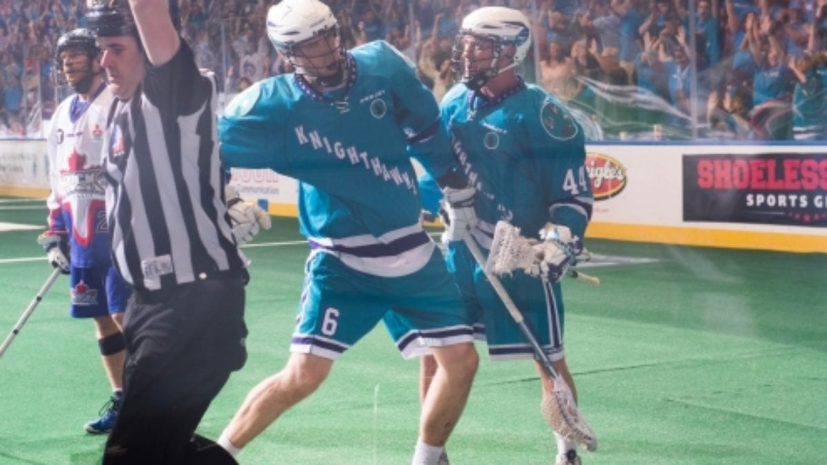 Top 10 Dawson S Dagger Helps K Hawks One Up Rock 10 9 NLL