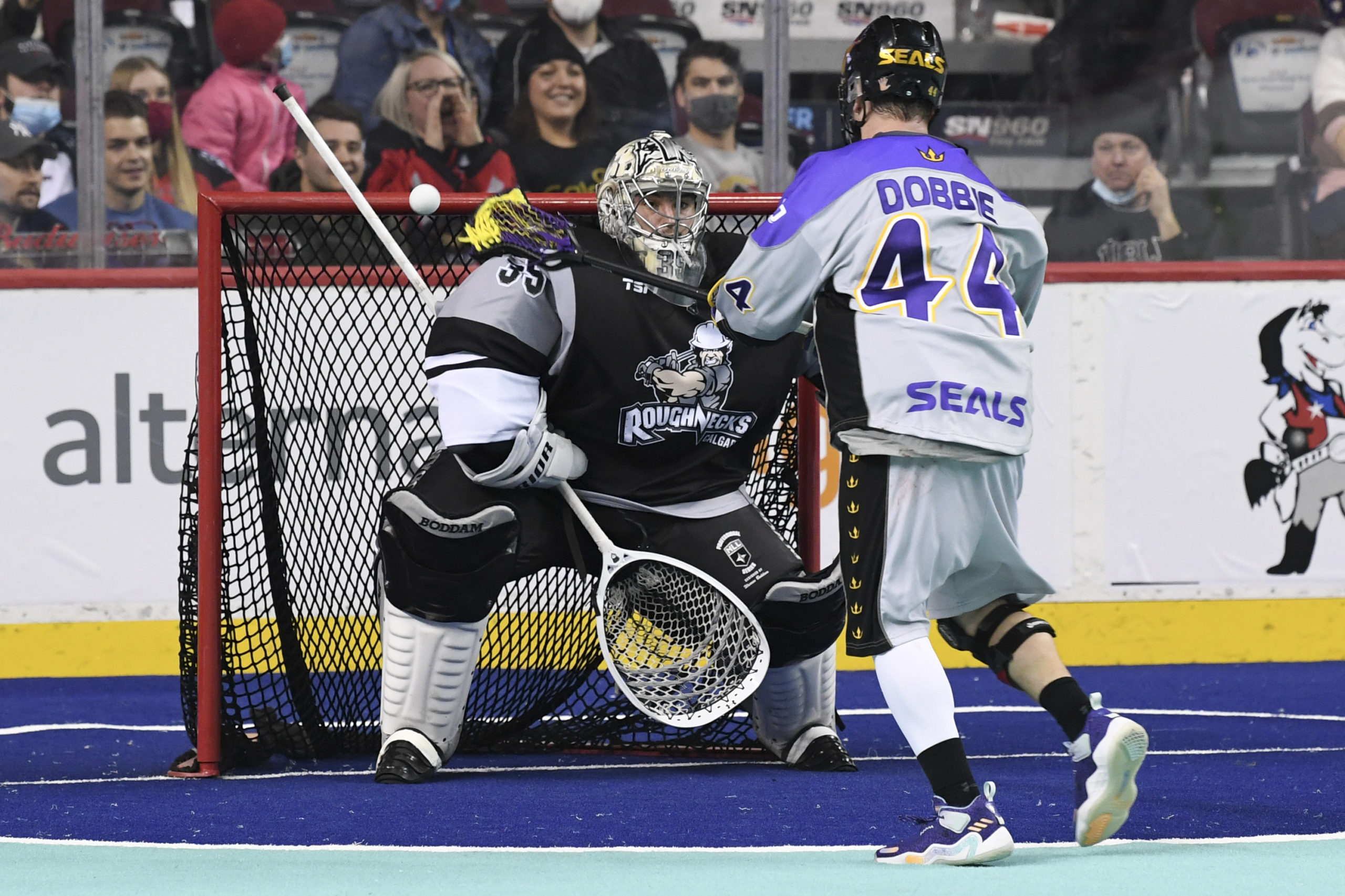 Shorthanded Calgary Roughnecks lose to Seals but earn NLL playoff spot
