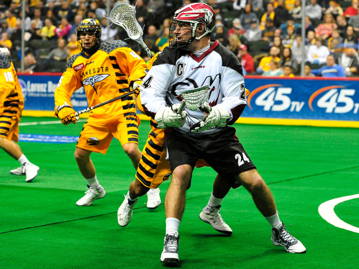 Kevin Finneran/Casey Powell NLL HOF Inductions/Entry Draft